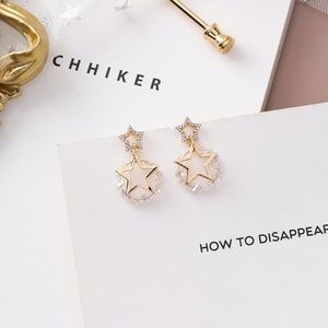 Unique Zone Jewelry - ❤️️NEW MOONLIGHT Crystal Star Handmade Earrings 34 Unique Zone Jewelry - ❤️️NEW MOONLIGHT Crystal Star Handmade Earrings 34